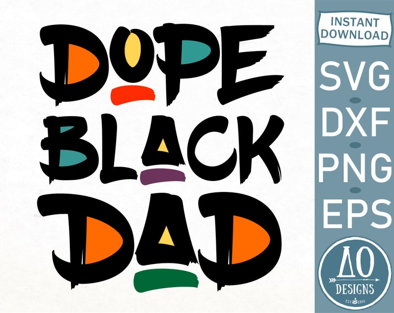 Download Dope Black Dad svg Dope Black Mom svg Dope Black Daughter | Etsy