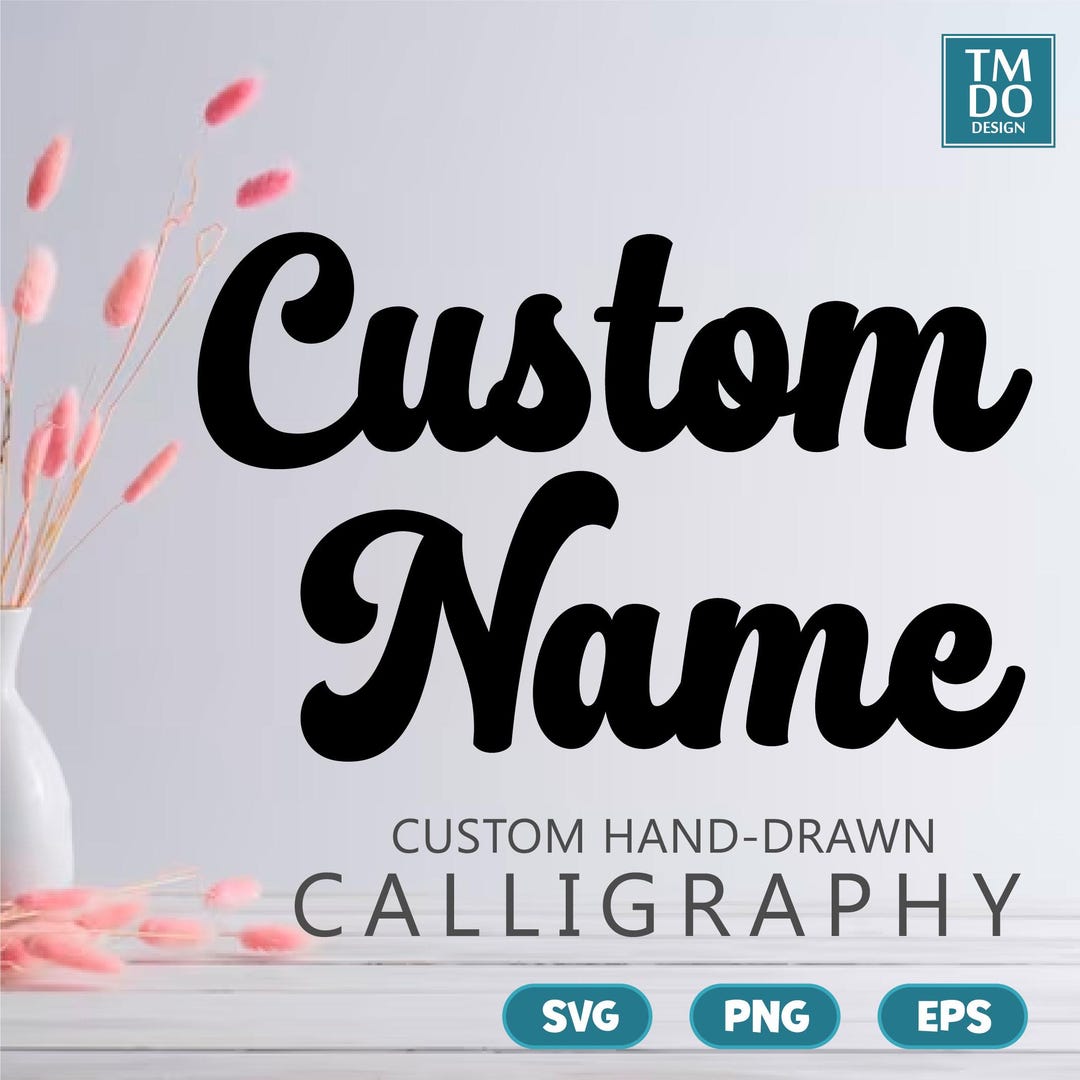 Custom Name Svg, Custom Text SVG, Personalized Name Svg, Create Custom ...