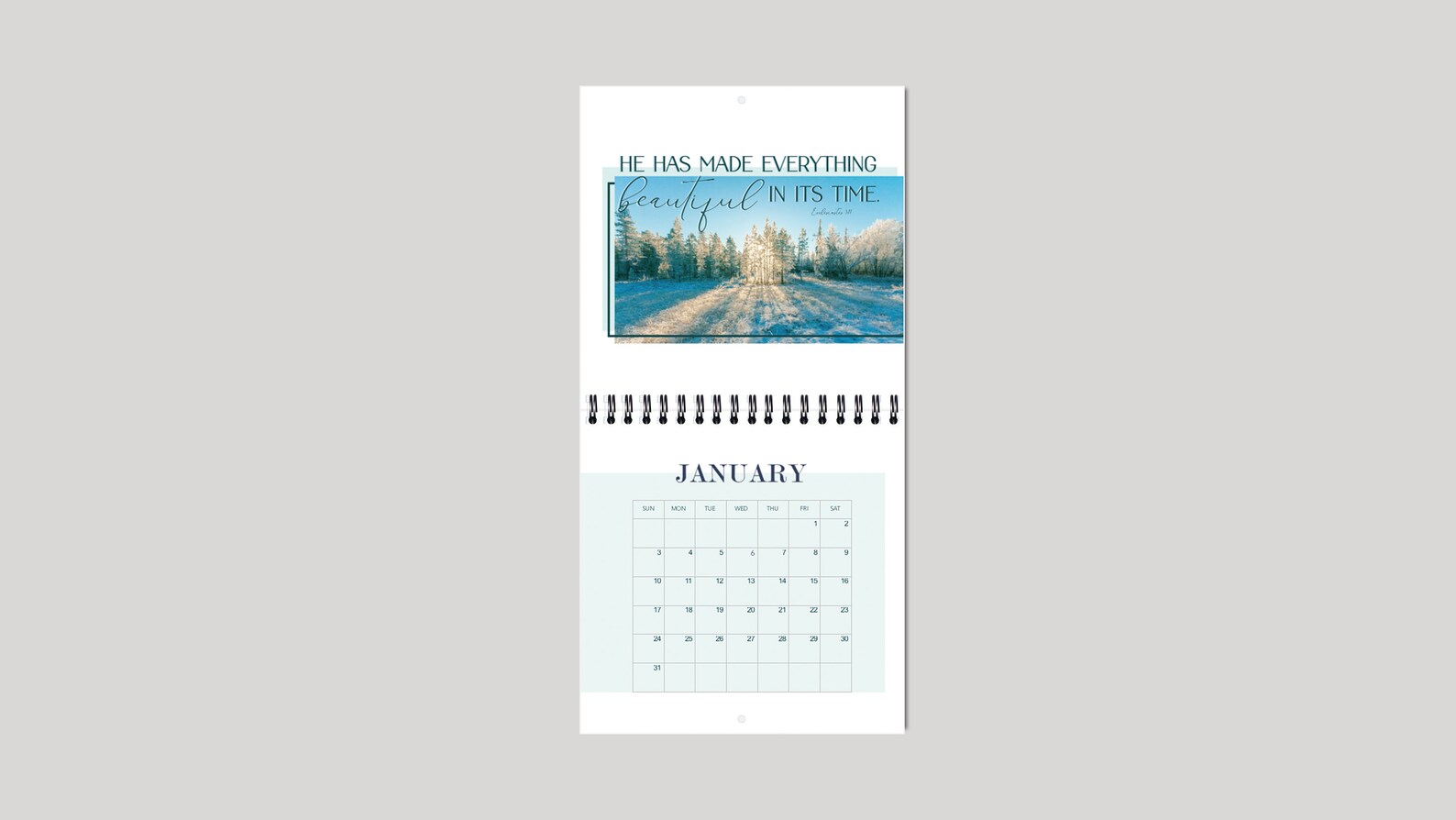 2021 Wall Hanging Calendar 6x6 Wall Calendar Adorning Etsy