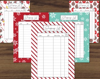 shopping tracker etsy