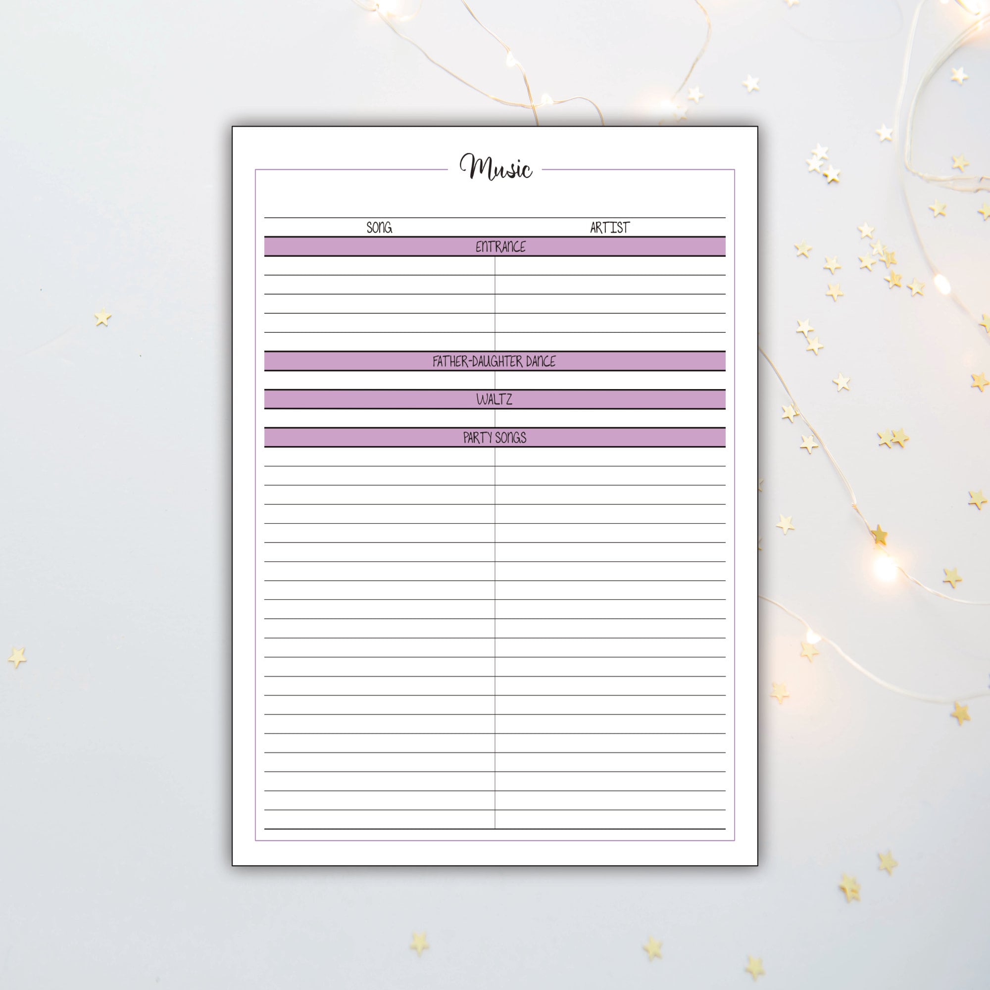 Quinceañera Planner, Quince Planning Checklist, Quinceañera Templates ...