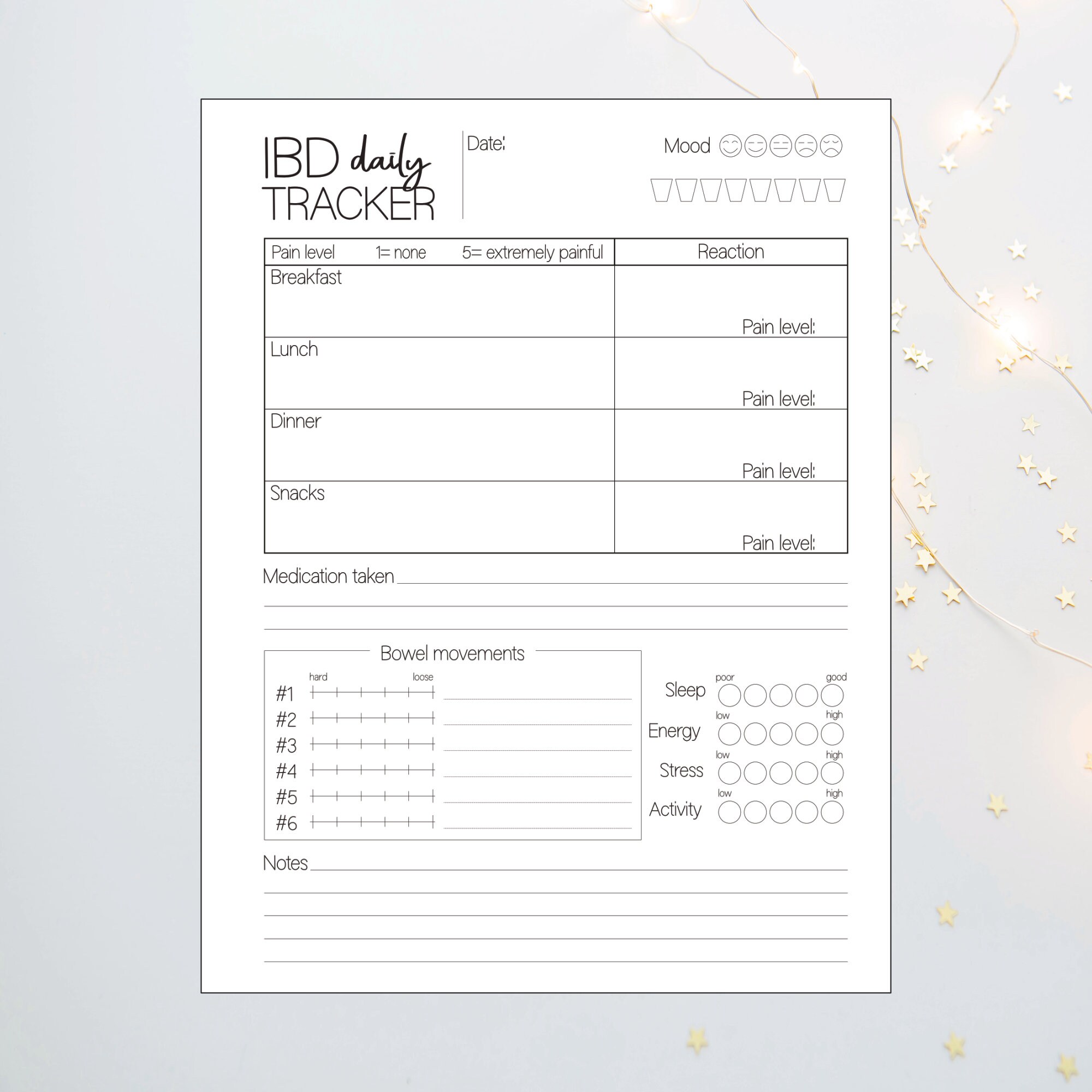 IBD Tracker, Food Sensitivity Tracker, Crohn's Journal, Bowel Movement ...