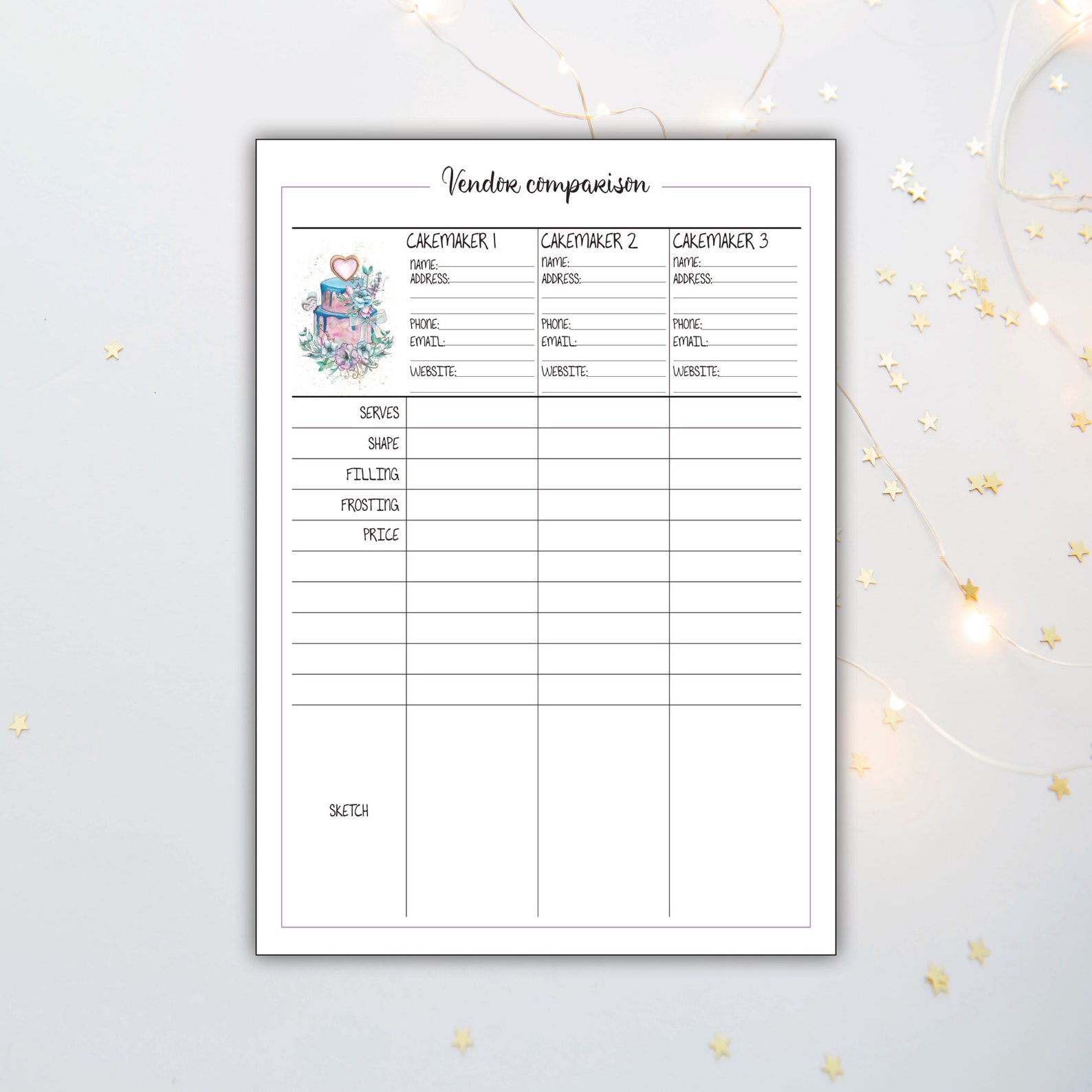 Quinceañera Planner, Quince Planning Checklist, Quinceañera Templates ...