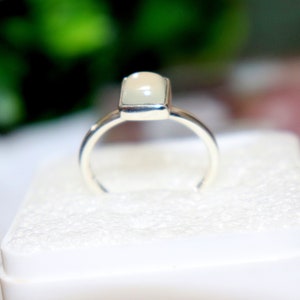 Aqua Chalcedony Ring - 925 Silver Ring- Ring -Stacking Ring -Handmade Ring Jewelery stone Ring - Strling Silver Ring- Gemstone Ring