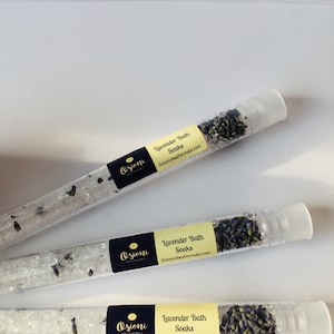 Baños de lavanda, sales de baño, regalos de fiesta, despedida de soltera, juego de 5