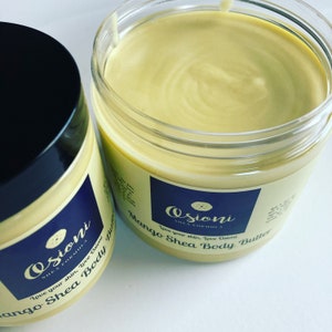 Shea Mango body butter/Unrefined Shea Butter/Sal Butter/mango butter/whipped body butter