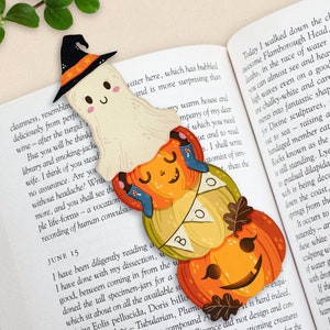 Halloween bookmark, magical fall bookish gift