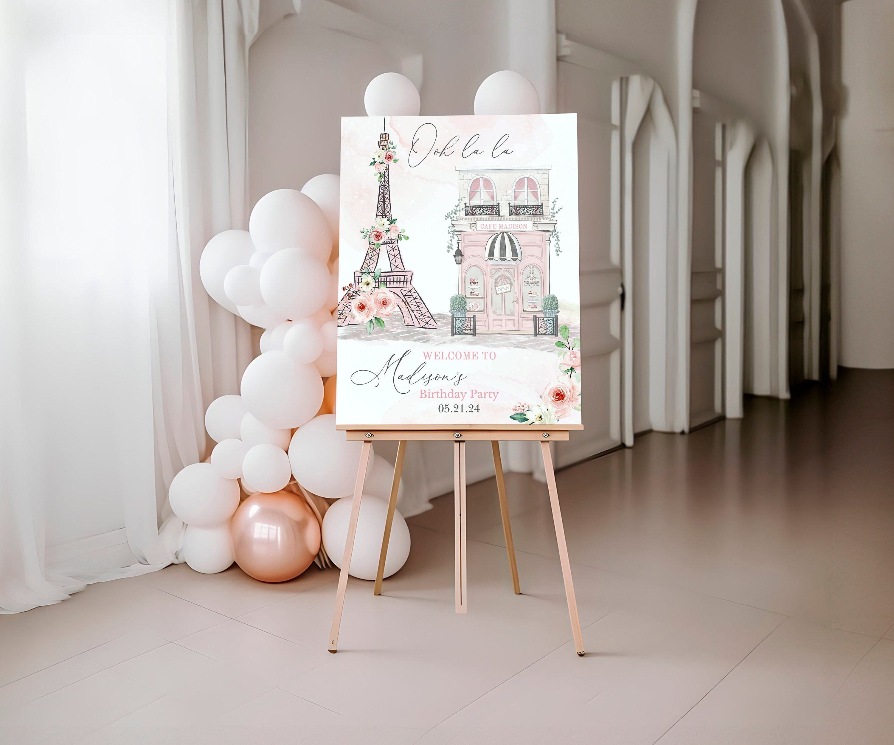 Decoración fiesta paris - Etsy México, image size:3000x2500