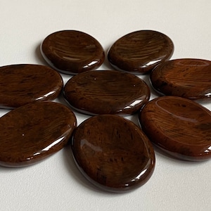 Mahogany Obsidian Worry Stone