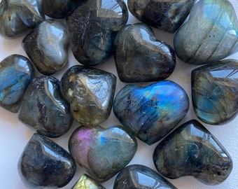 Labradorite Small Heart