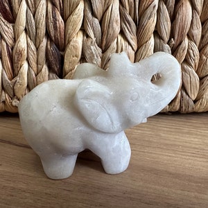 Pink Amethyst Elephant