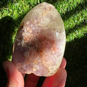 Amethyst Flower Agate Freeform