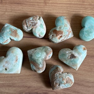 Hemimorphite Hearts