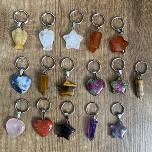 Healing Crystal Charms for Pet Collar’s.