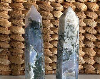 Moss Agate towers