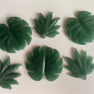 Aventurine Leaf