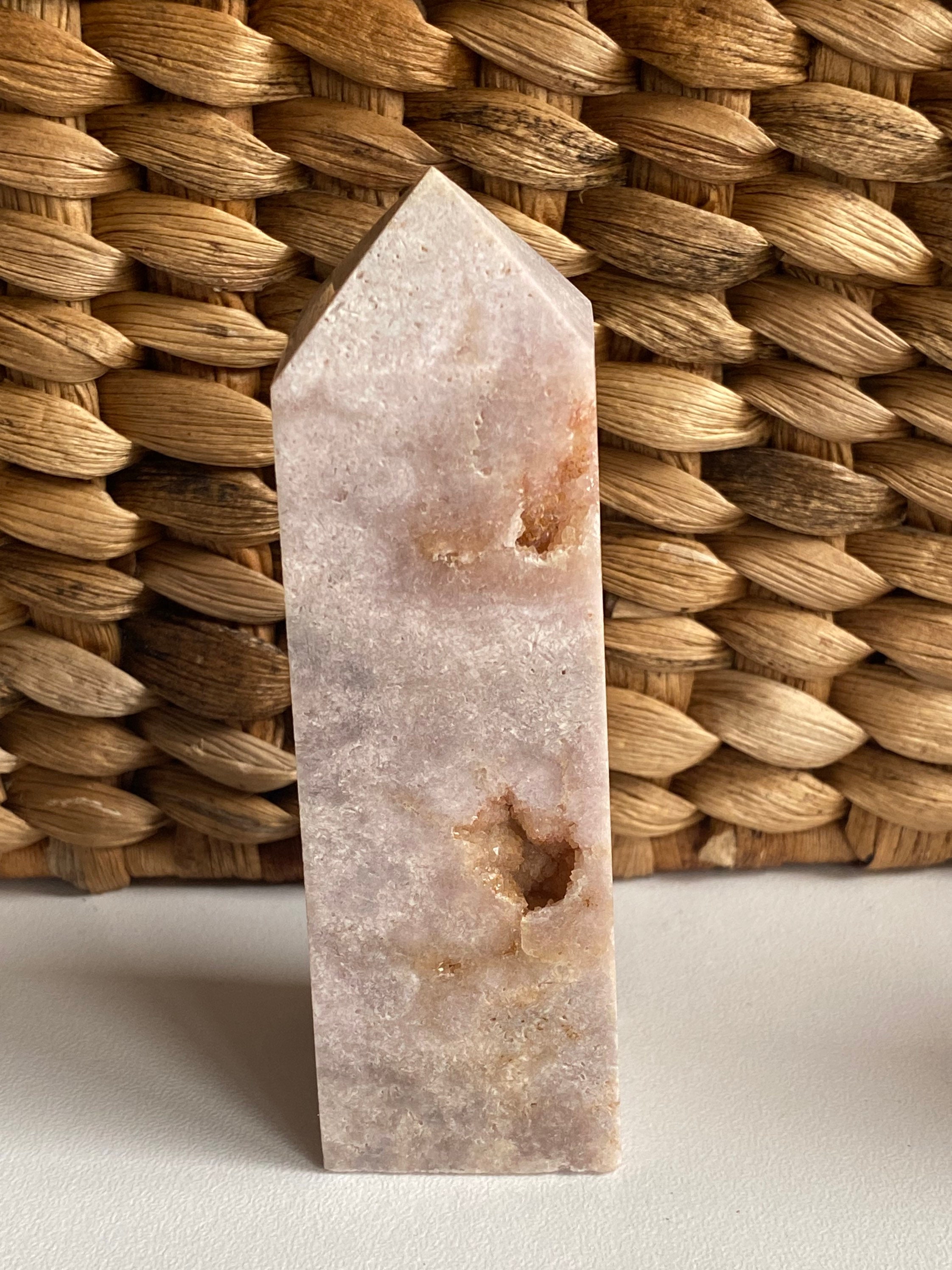 ピンクアメジスト四面タワー - Etsy 日本