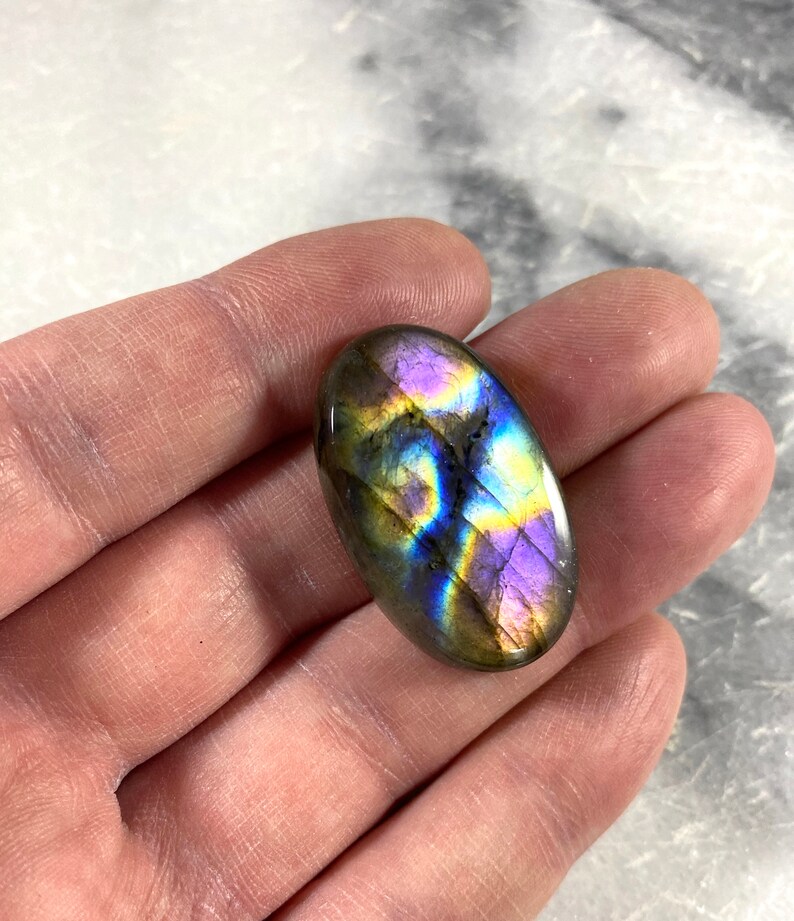 loose stones natural gemstone jewellery supplies jewelry supplies labradorite Labradorite cabochon purple flash cabochon gemstones