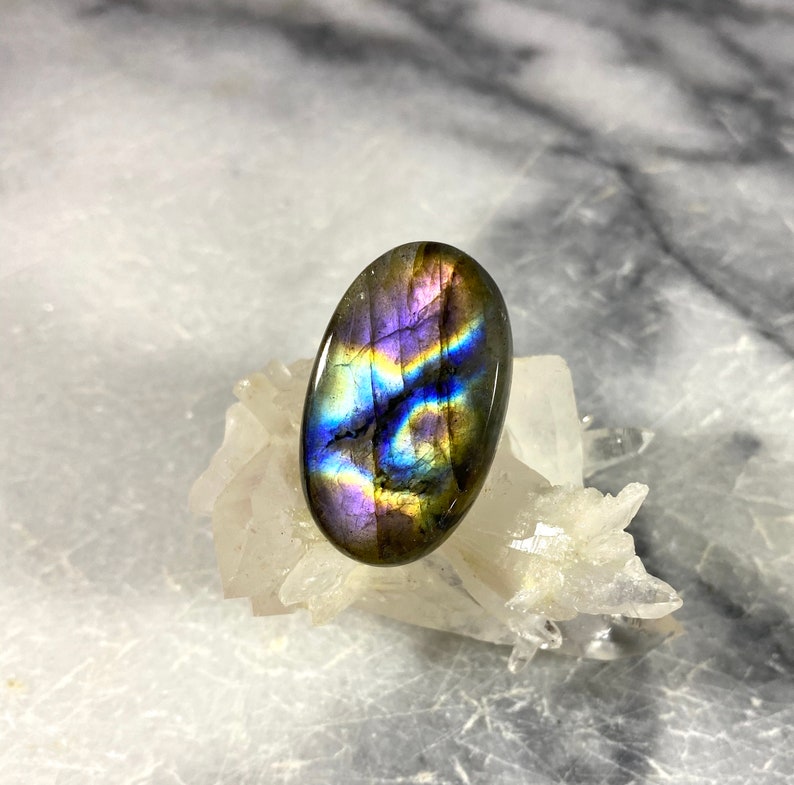 loose stones natural gemstone jewellery supplies jewelry supplies labradorite Labradorite cabochon purple flash cabochon gemstones