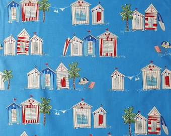 48 cm Cotton Beach House Blue Seas the Bay Michael Miller