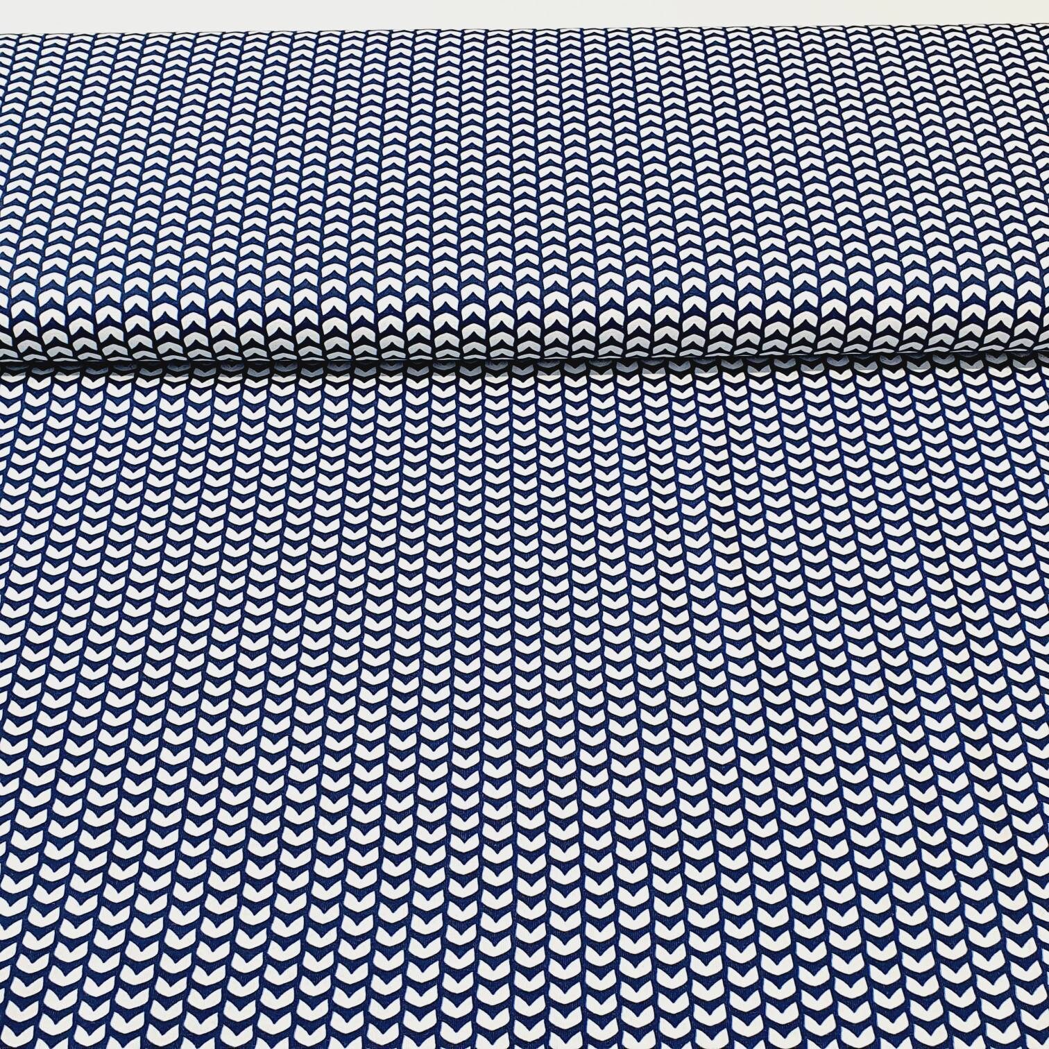 Jersey Mini Fin dark blue by Lila Lotta Design exclusive Swafing
