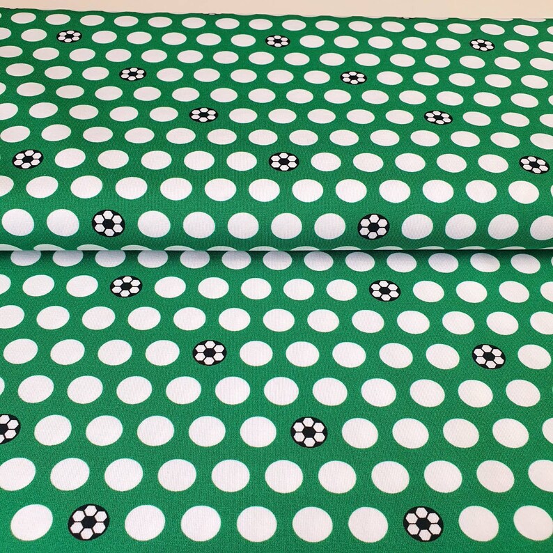 Jersey Sporty Dots football green Hilco lycklig design image 1