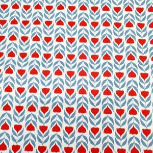 50 cm canvas Monaluna Simple Life red, blue