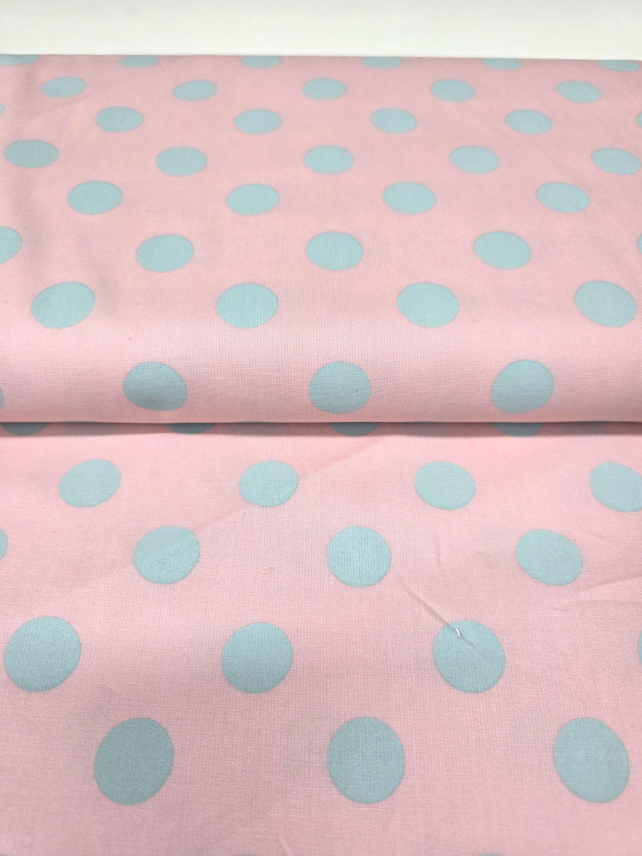 50 cm organic poplin pink grey-blue water-repellent C. PAULI