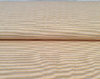 Jersey Ringel Stripes 1mm Yellow White Stenzo Stripes