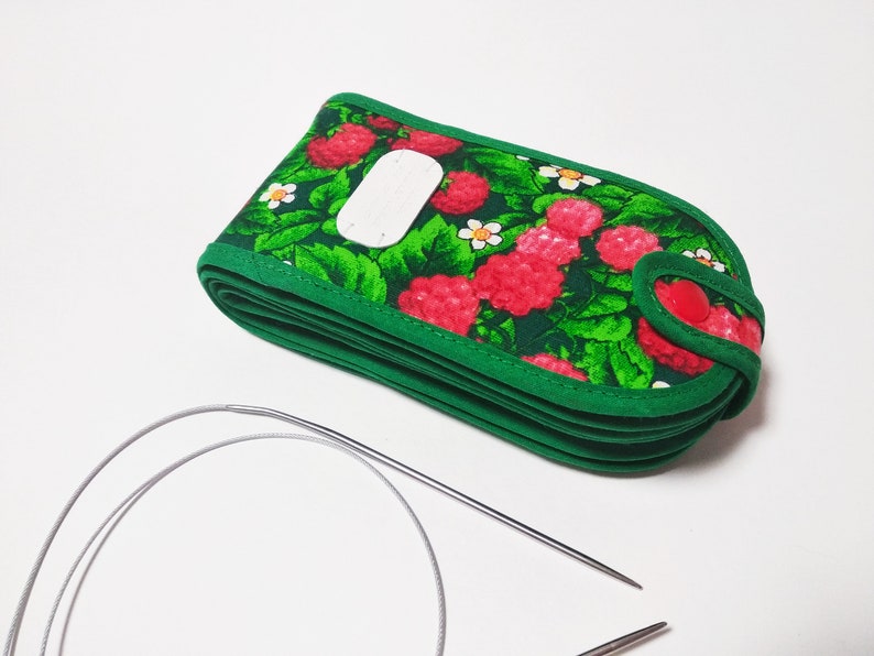 Circular knitting needle case Circular Needles organizer Etsy