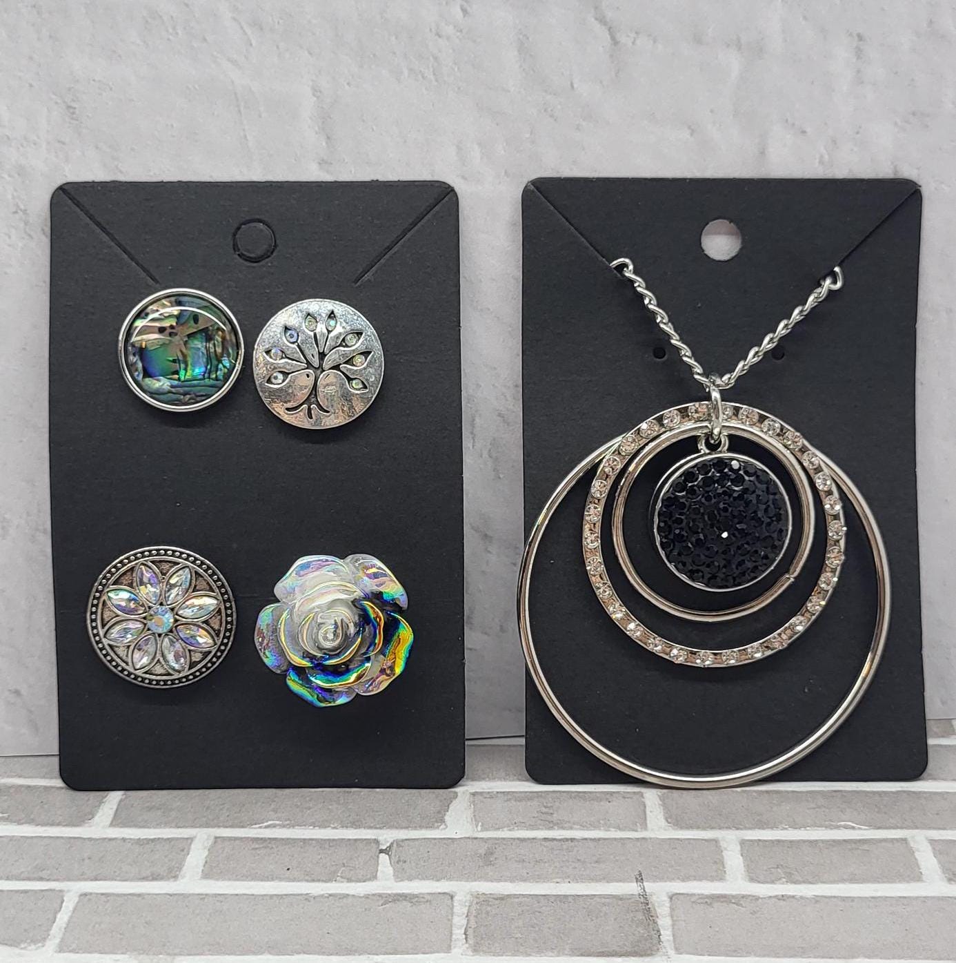 Tory Snap Necklace set (Book Baddies)- 1 necklace base with 5 snaps // Zodiac Academy series// Book lover gift