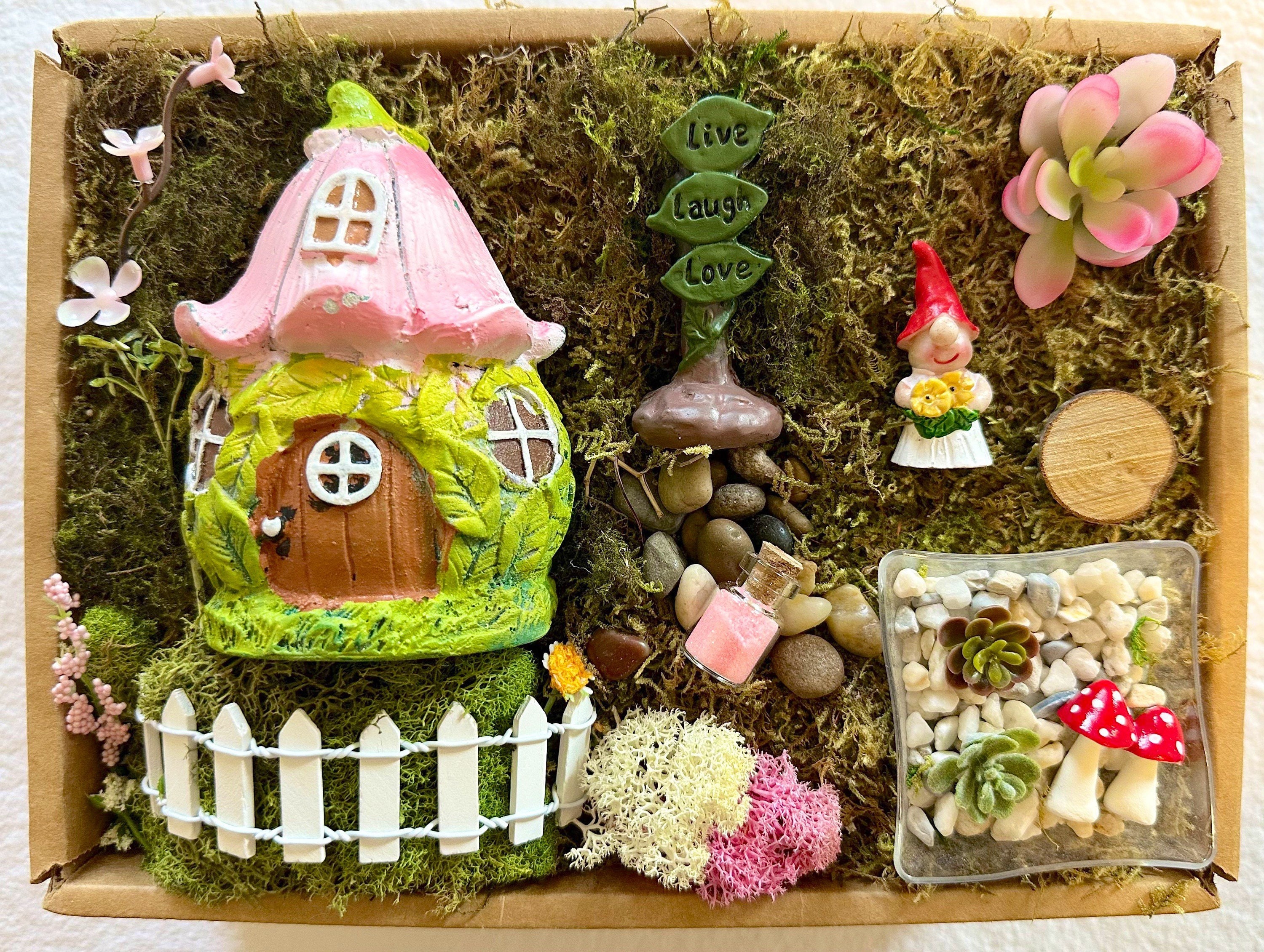 se frø rookie Fairy House Fairy Garden Kit DIY Fairy Garden Accessories - Etsy