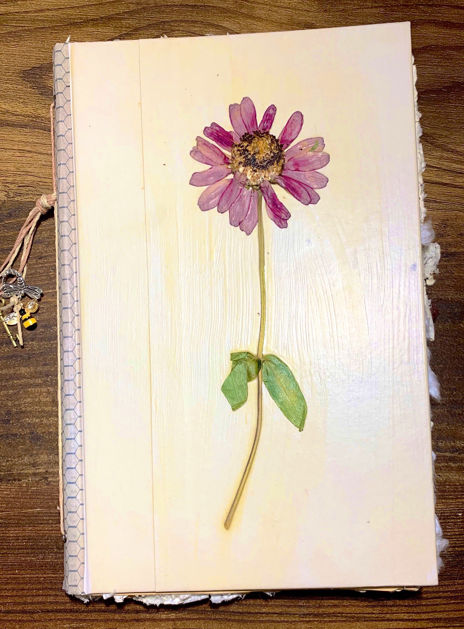 Pressed Flower Journal Etsy
