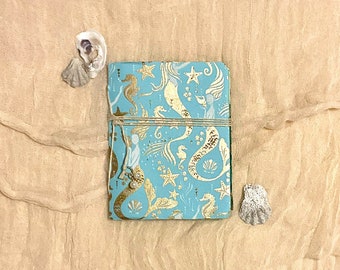 The Mermaid Journal, Handmade Paper Junk Journal