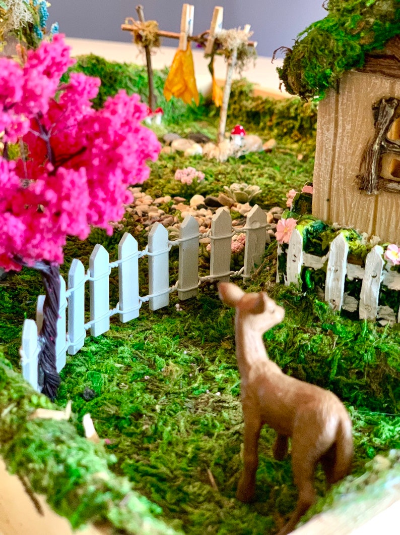 Fairy Garden Fairy Garden House Fairy Fairy Garden Set Fairy Lights DIY Fairy Garden Kit