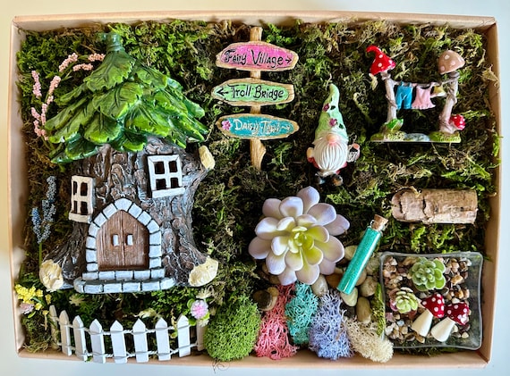 Fairy Garden Terrarium Kits: Create Magical Miniature Worlds Easily