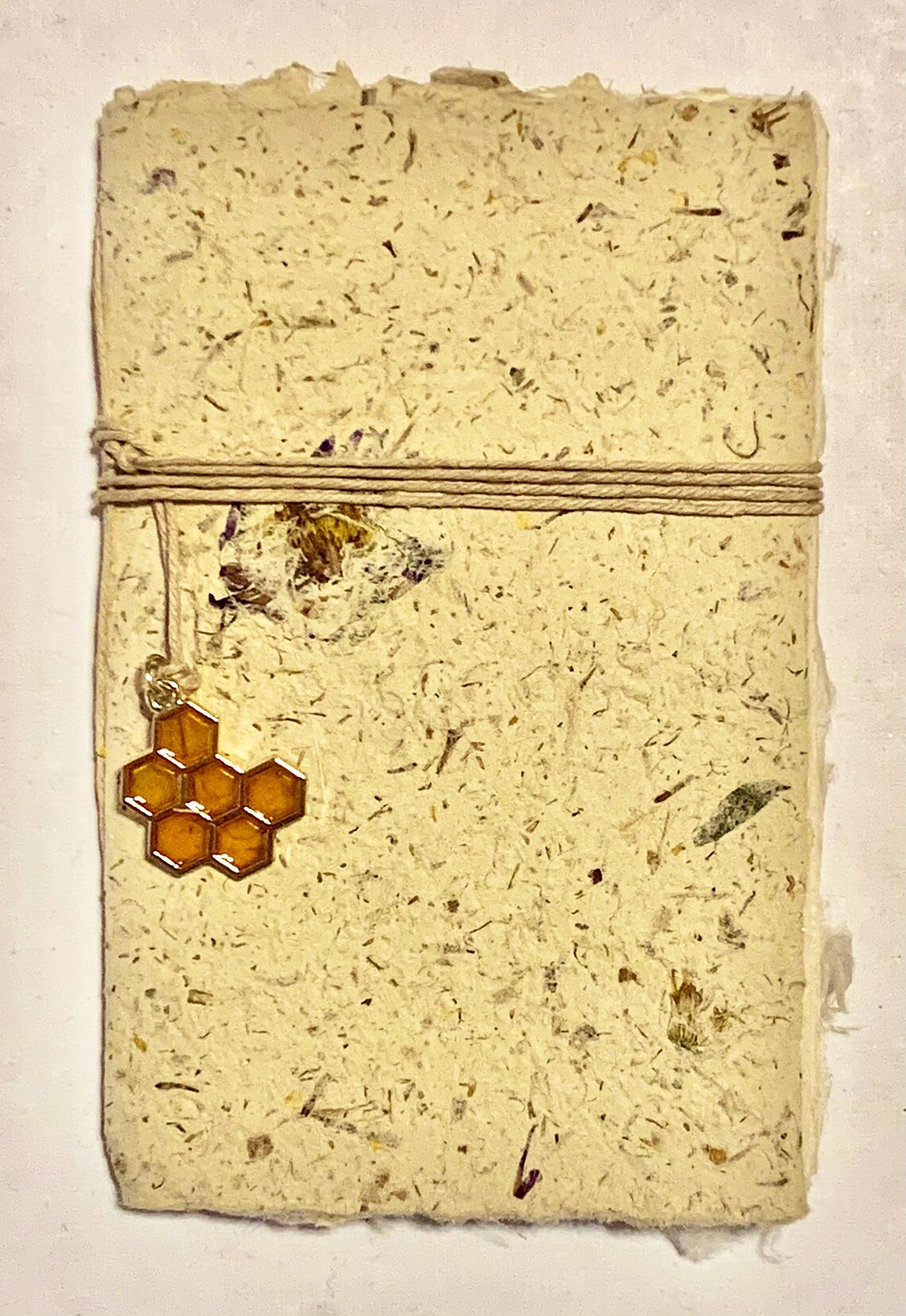 Plant Based Handmade Paper Journal Harvest Etsy