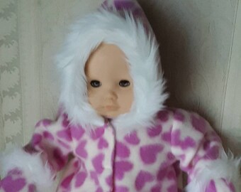 doll snowsuit