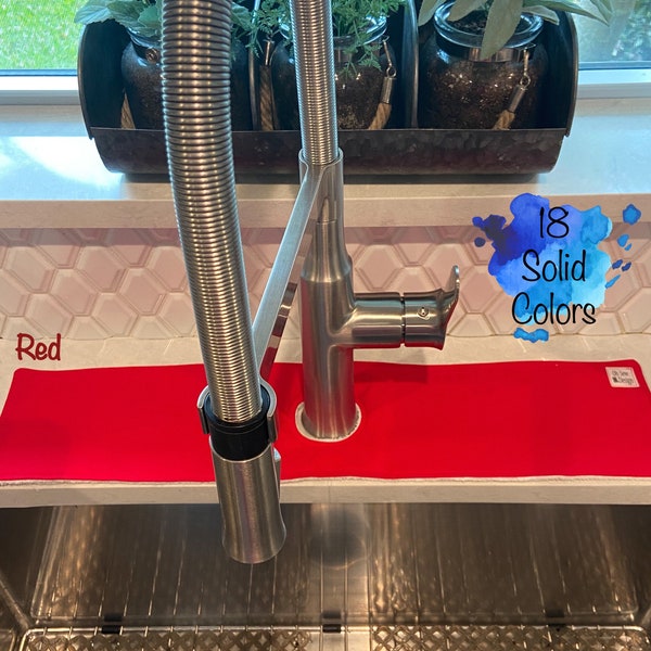 3 Hole Sink Splash Guard Etsy