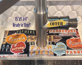 Drip Catcher,Holiday(DISCONTINUED)15”x 5 3/4”Hole,Sink Mats Ready to ship Limited inventory.