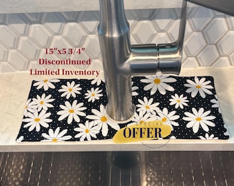 Drip Catcher,(DISCONTINUED)15”x 5 3/4”Hole,Sink Mats Ready to ship Limited inventory.