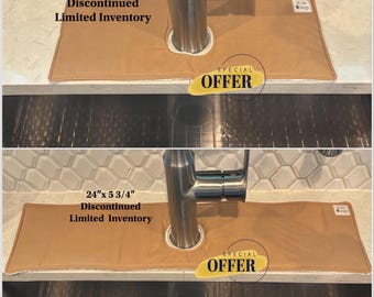 Cotton Faucet Mat,Drip Catcher: RV Sink AccessorySolid Fabric(15”x 5 3/4”) (24”x5 3/4”)  Clearance item, Limited Inventory.  Ready to Ship!!