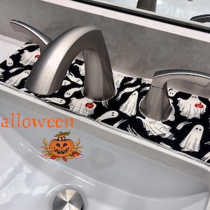 Halloween/Fall Drip Catcher Mat: RV & Bathroom Sink Accessory