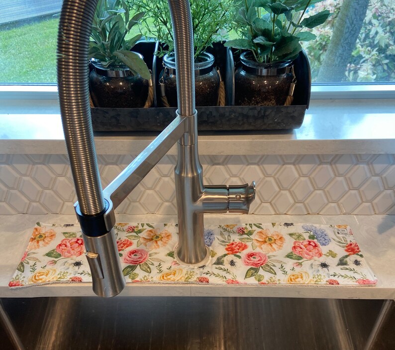 Drip Catcher RV Kitchen Sink Accessory Faucet Bib 23 Etsy
