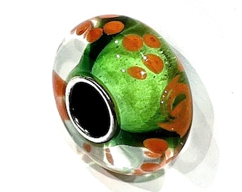 925 Sterling Silber Murano Glas Charm passend für Pandora