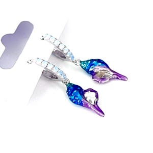 925 Sterling Silver Earrings Shell Fashion Jewelry, Earrings Teacher Hypoallergenic Chunky Hoop Earrings for Women, Girls