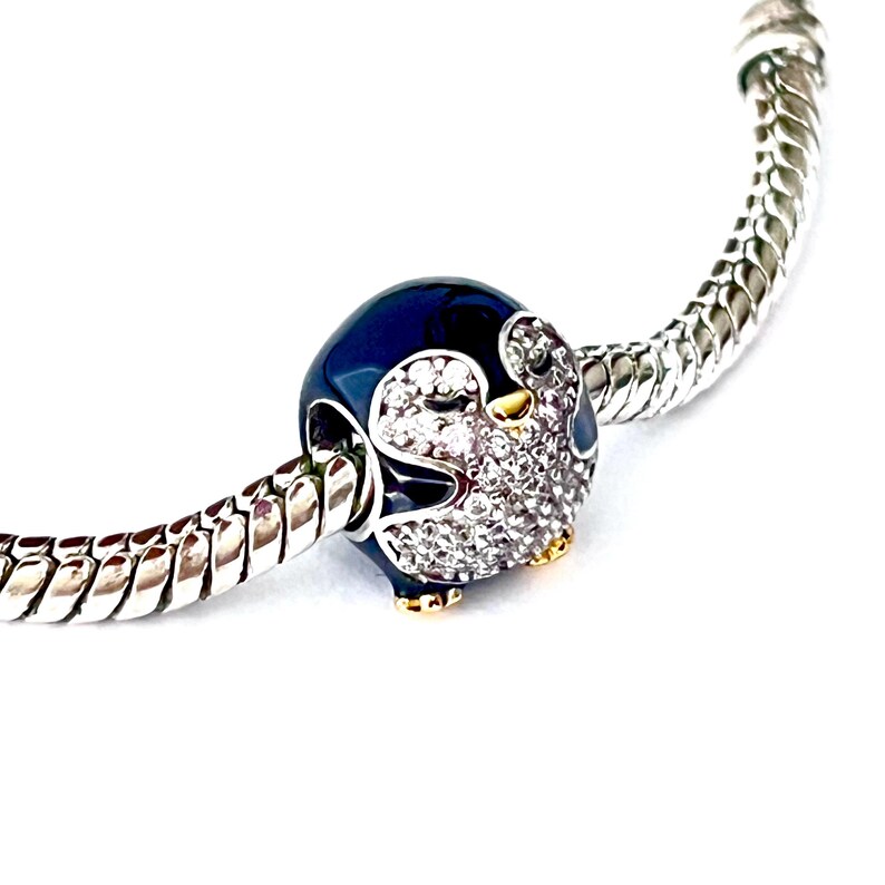 Clasp Pandora Blue Daisy Pandora Moments Daisy Flower Clasp Snake