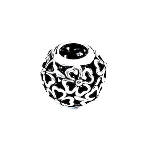 925 Sterling Silver Hearts All Over Charm Fits Pandora Bracelet