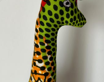 Soft toy for child, Toy for child, Gift for child, Christmas gift, Fair trade toy, Afro wax toy, Birth gift