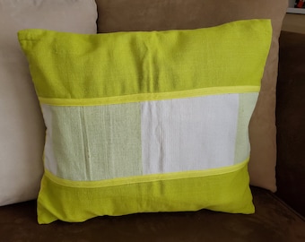 Housse de coussin Dakar en coton tissé à la main